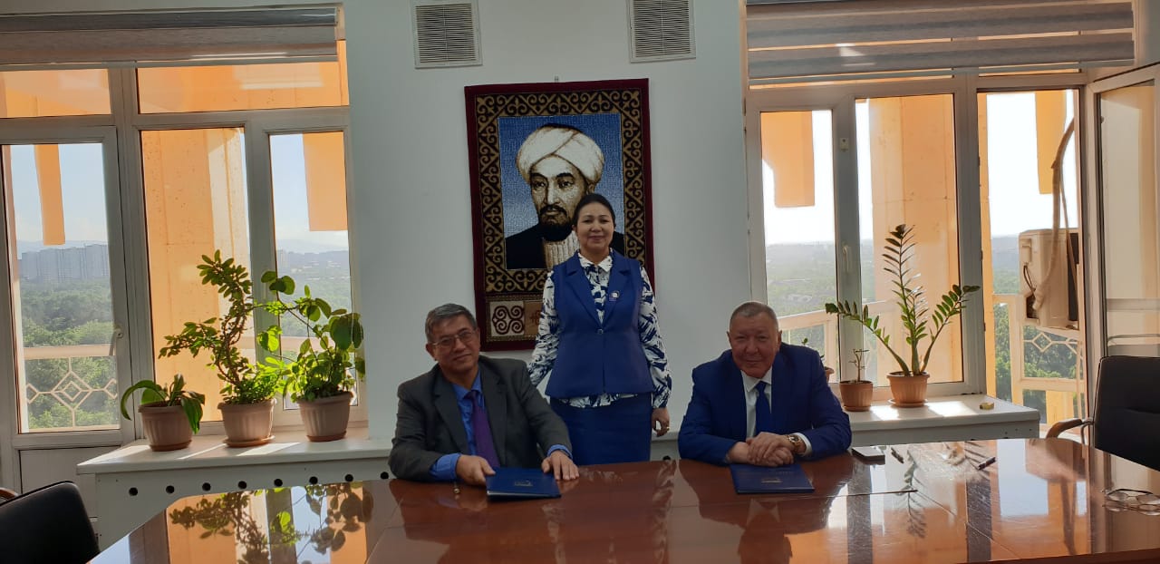A Kazakh-American joint center for Cytomatrix Research will be established at the Faculty of Biology and Biotechnology